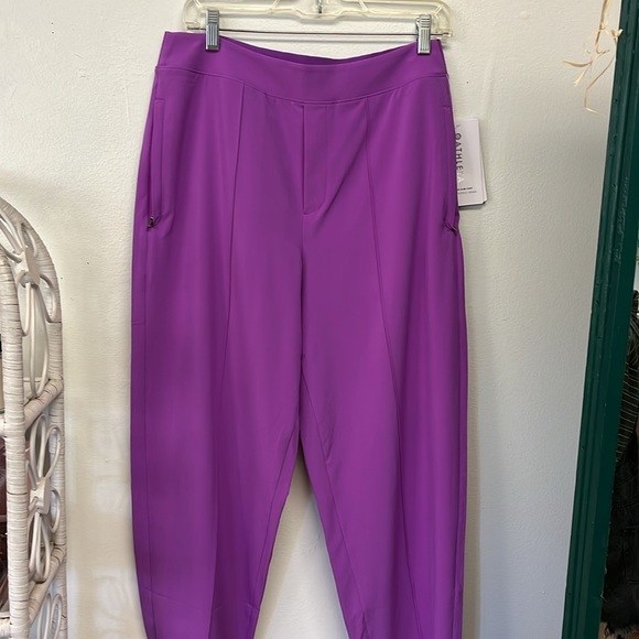 NWT ATHLETA Brooklyn Heights | Vienna Slim Pant in Jazzy Purple - Picture 9 of 9
